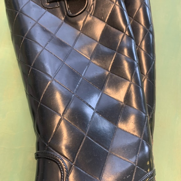 Sperry Top Siders US 7 Tall Black Rain boots Rubber boots - Picture 4 of 10